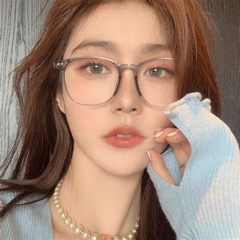 眼镜框可配镜片近视ins风光学tr90超轻网红款眼睛框镜架女眼镜架_虎窝淘