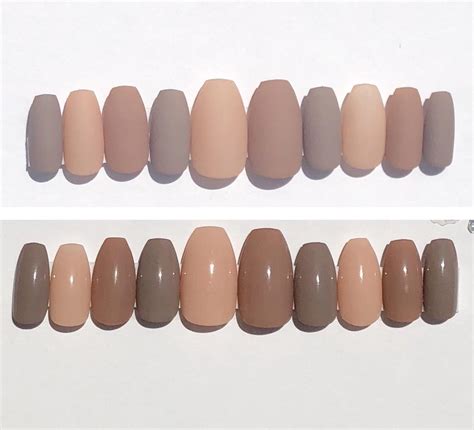 Fall Nude/Brown Gradient Matte/Gloss : r/RedditLaqueristas