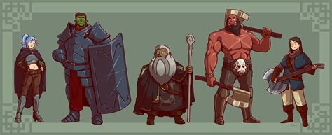 DnD Party by Blazbaros on DeviantArt