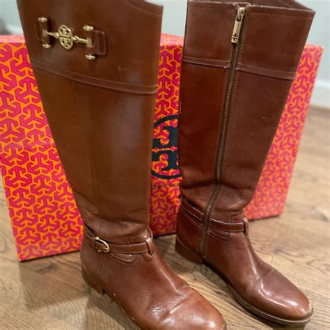 Tory Burch Sienna Nadine Riding Boots - Gem