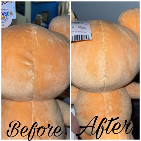 I fixed Teddiursa’s seam on his head. I know it’s know completely