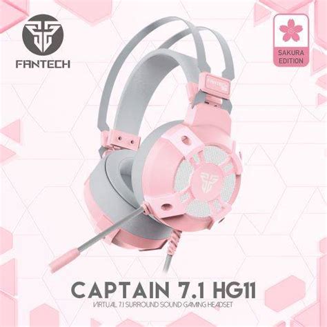 FANTECH Headset HG11 Captain True Virtual Surround Sound 7.1 For Laptop ...