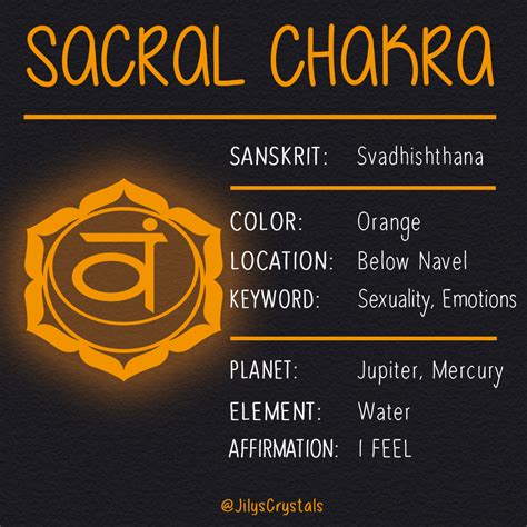 sacral chakra introduction jilyscrystals