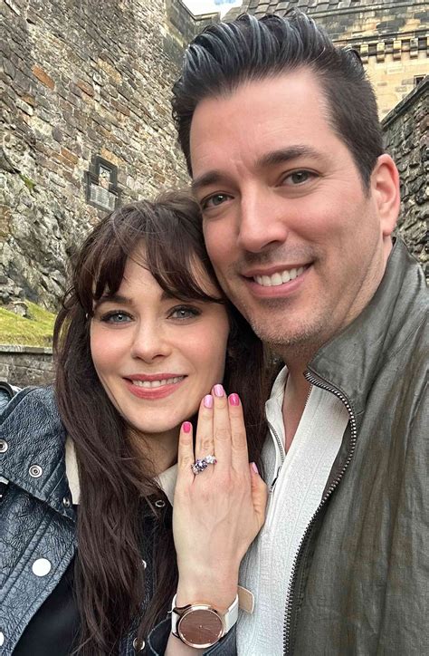 Zooey Deschanel and Jonathan Scott Are Engaged! (Exclusive)