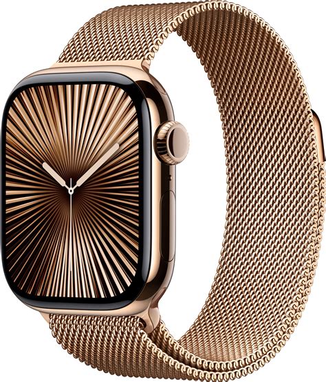 apple  series  gpscellular mm titanium case  gold