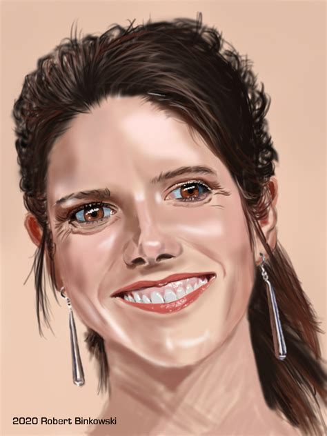 ArtStation - Portrait of actress Sonya Cassidy