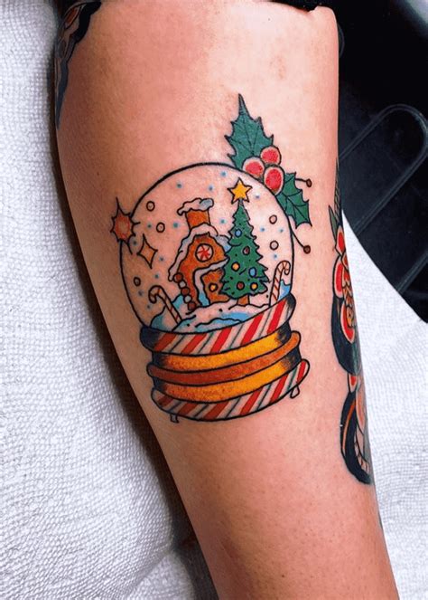 Christmas Tattoo Design Images (Christmas Ink Design Ideas) | Christmas ...