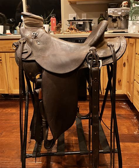 price reduced   kent frecker wade saddle