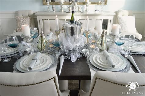 Creating a New Year's Eve Table - Kelley Nan
