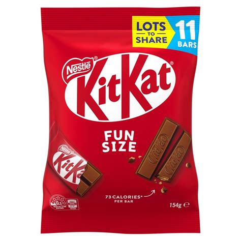 11 Pack Nestle KitKat Fun Size Share Pack 154g - Kmart