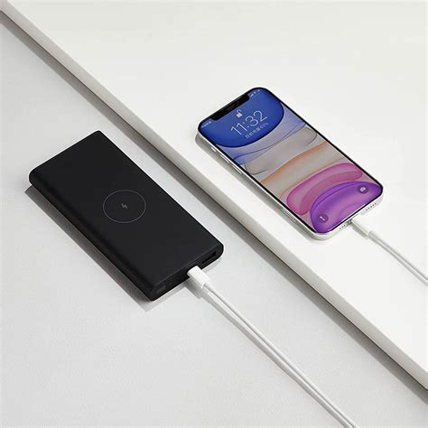 xiaomi mi  wireless power bank mah black eshtircom
