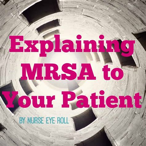 explaining mrsa   patient freshrn