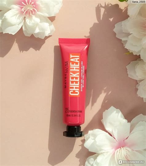 Румяна MAYBELLINE Cheek heat gel blush - «Красивый и такой провальный ...