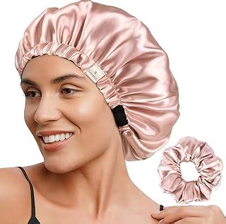 how to put straight hair in a bonnet