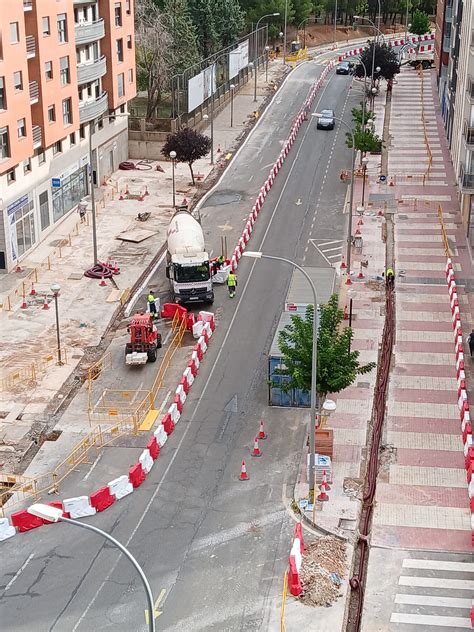 Dos llamativas quejas sobre las obras de la Avenida de Sagunto - Eco de