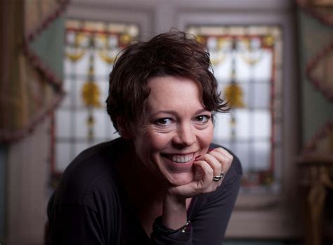Download British Actress Olivia Colman In An Intense Scene Wallpaper