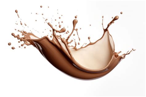 Dynamic chocolate milk splash | Free Photo Illustration - rawpixel