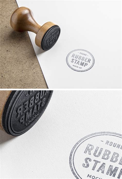 Free Rubber Stamp PSD MockUp | Design Resources | picjumbo