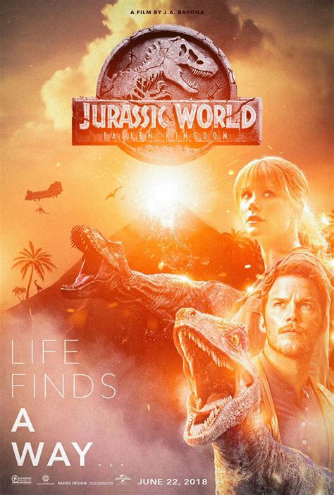 Jurassic World Fallen Kingdom Fan Art Poster | Jurassic world fallen ...