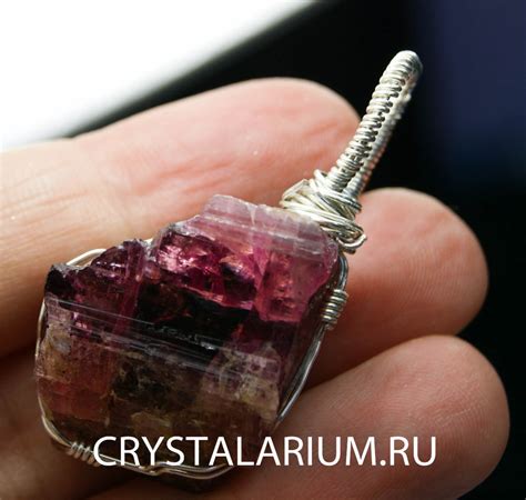 Кулоны Подвески с Натуральными Камнями Кристаллами Природный Камень ...