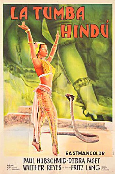 The Indian Tomb Original 1959 Argentine Movie Poster - Posteritati ...