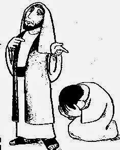 ensinanzaere: EL FARISEO Y EL PUBLICANO. DIBUJOS
