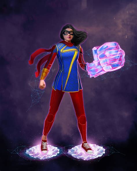 ArtStation - Miss Marvel Kamala Khan