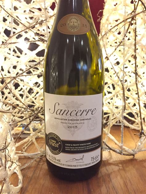 Review - Tesco’s Finest Sancerre 2015 - ginandjuicing