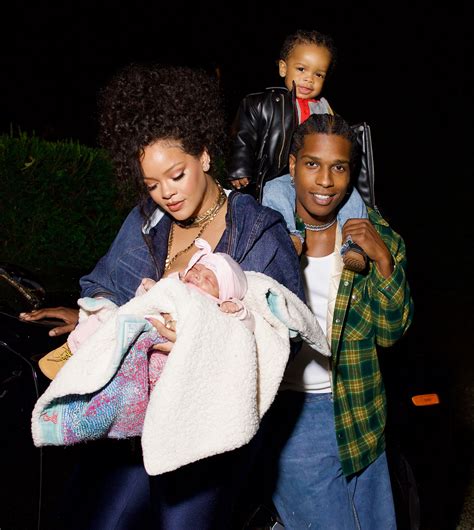 See Rihanna and A$AP Rocky’s Family Photos With Their Newborn Baby