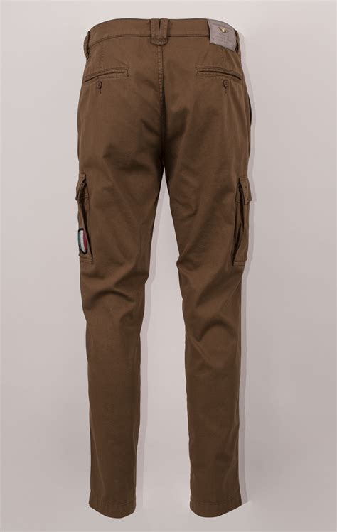 Брюки-карго AERONAUTICA MILITARE big size SS 24/AL chocolate (PA 1598 ...