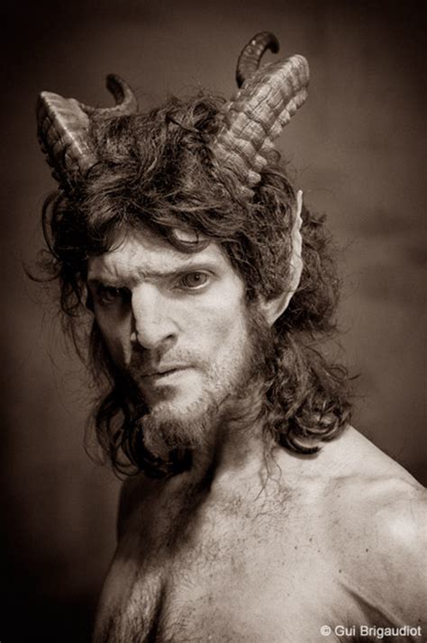offending  great god pan  mythical tale portraits masculins