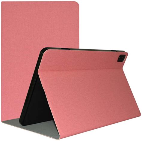 Чехол книжка для планшета Blackview Tab 16 / подставка / силикон Pink ...