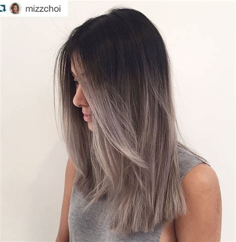 40 Glamorous Ash Blonde and Silver Ombre Hairstyles