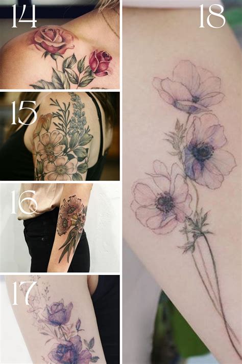 Vintage Flower Tattoo Ideas for Old Souls - Tattoo Glee