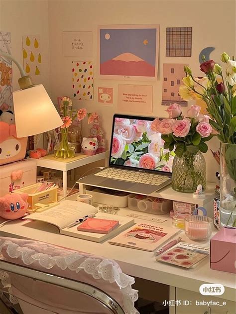 desk setup study room decor pretty room room inspiration