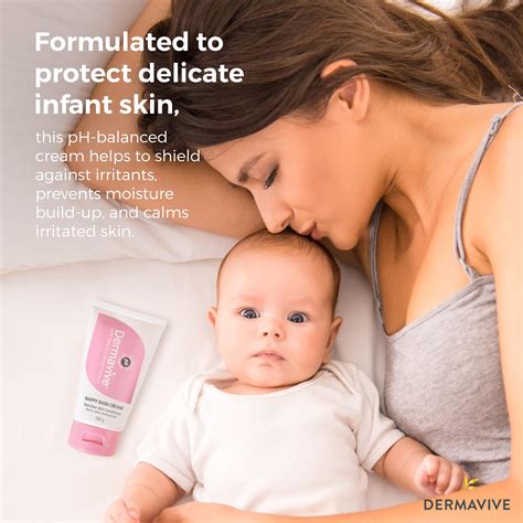 Buy Dermavive Diaper/Nappy Rash Cream, Soothing Diaper Rash Cream, Baby