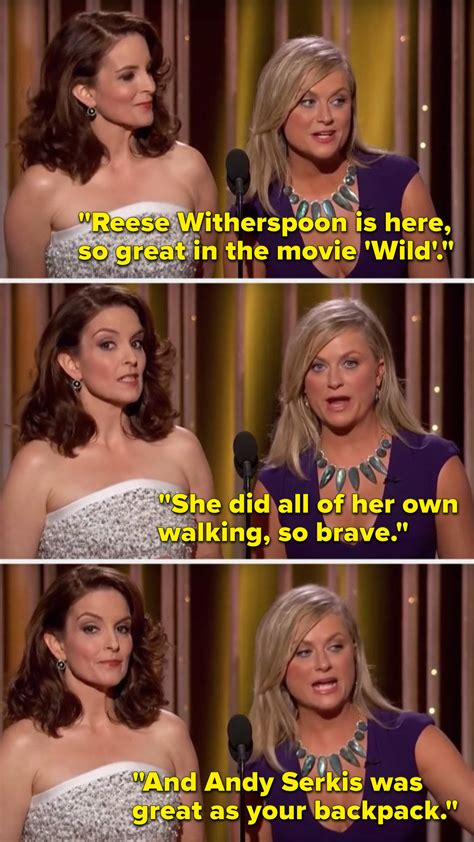 24 Great Tina Fey And Amy Poehler Golden Globes Jokes