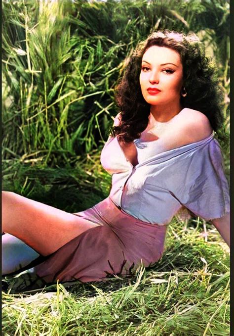 Linda Darnell Colorized Vintage Photography Print - Etsy