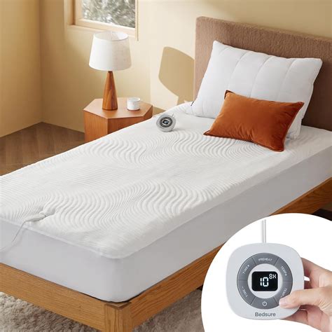 Amazon.com: Bedsure Heated Mattress Pad Twin - Luxury Soft Electric