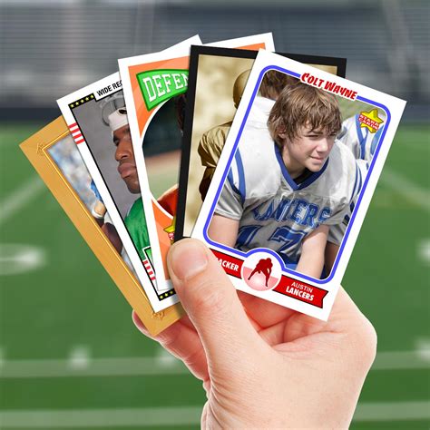 how to make your own sports cards