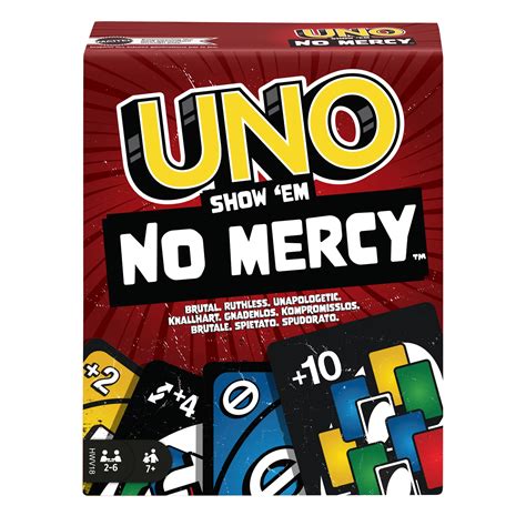UNO Show 'Em No Mercy Edition Card Game - Shop Games at H-E-B
