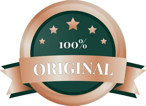etiqueta de insignia de producto 100 por ciento original 15741513 PNG