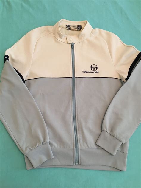 🇮🇹🎾🇮🇹🎾🇮🇹🎾 sergio Tacchini 1980s Orion biker collar vintage Tennis John ...