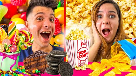 24 ЧАСА СЛАДКО СРЕЩУ СОЛЕНО| ЕКСТРЕМНО ПРЕДИЗВИКАТЕЛСТВО - YouTube