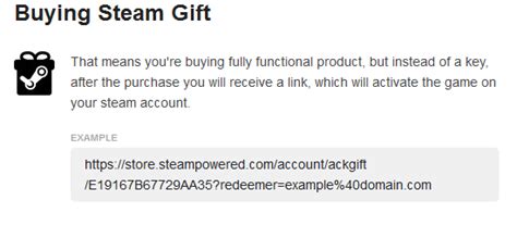 Does activating gift on Steam via link legit?