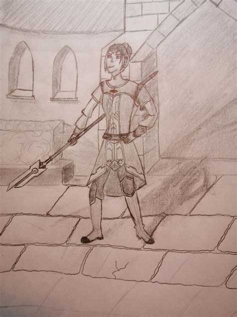 My newest art victim Queen Sarai of Katolis. What do you say? Tomorrow