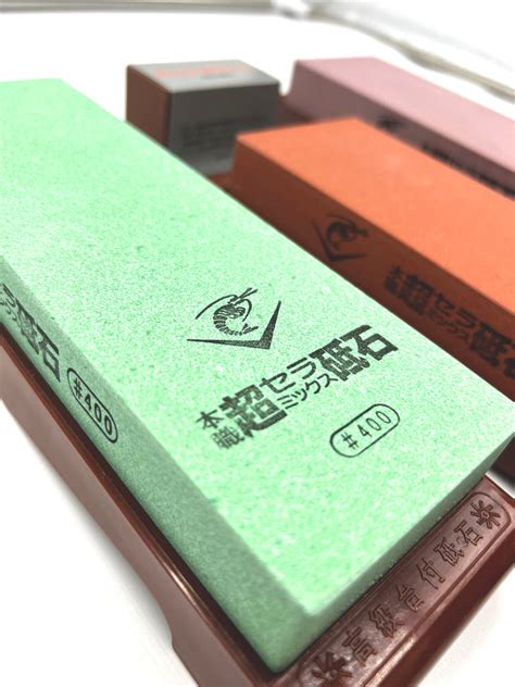 Masaru Knives Malaysia | Naniwa Chosera #400 with Stand and Nagura