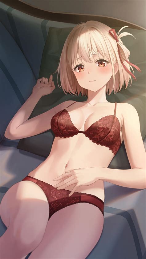 chisato  red lingerie lycoris recoil recchi