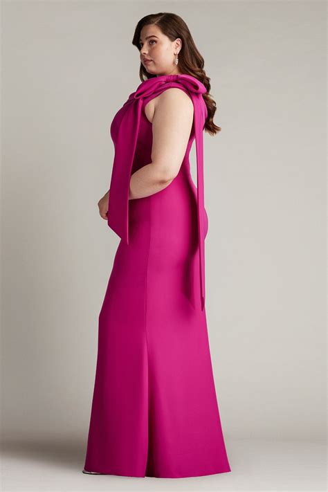 Cadet Blue Tadashi Shoji ALG18371LQ Fitted Formal Plus Size Evening