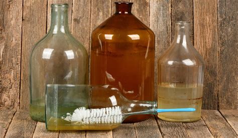 how to clean vintage glass bottles